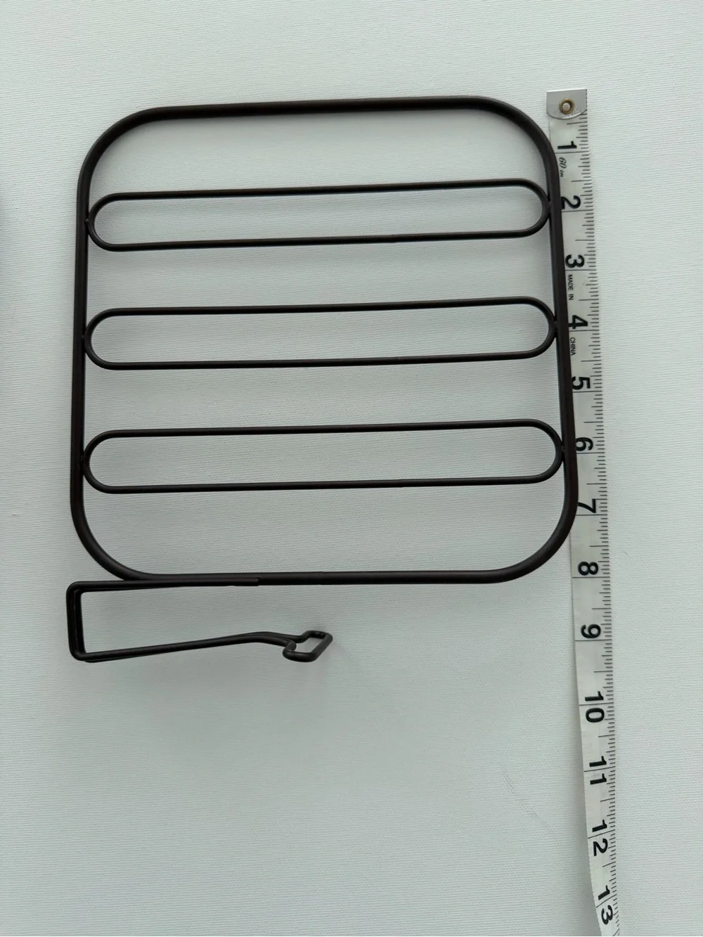Brown shelf dividers